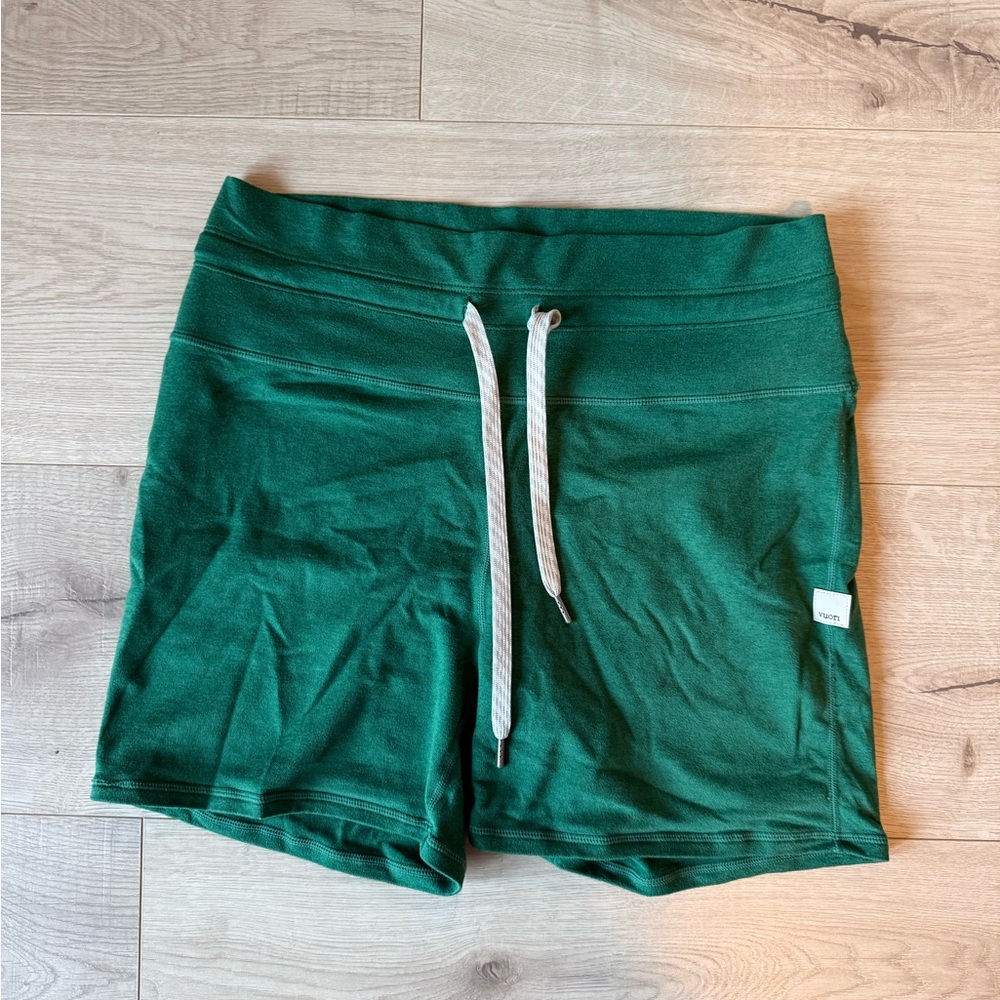 Vuori Halo Vintage Shorts, Cactus Green Heather, Small